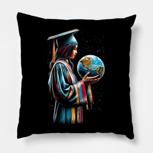 Class of 2024 Senior Graduation Gifts Funny Graduate 2024 Pillow