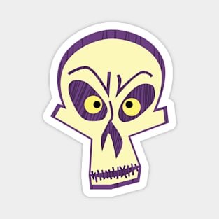 Cartoon Skull Magnet