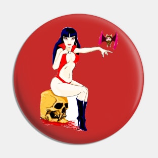 Vampirella goth Pin