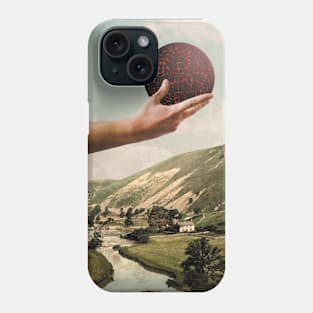 Landscape - Vintage Inspired Collage Illustration Phone Case