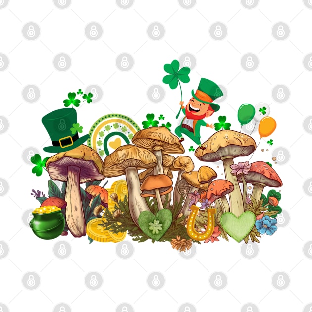 St. Patrick's Magic Mushrooms by GrammyD