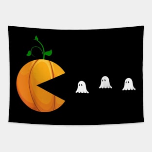 Funny Halloween Shirts For Women Kids Men Pumpkin Ghosts Tapestry