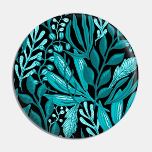 Floral leaf pattern themed Pin