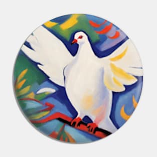 peace is the answer fauvism artsyle Pin