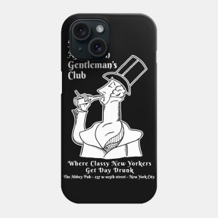 Abbey Pub Monday Afternoon Gentleman's Club Phone Case