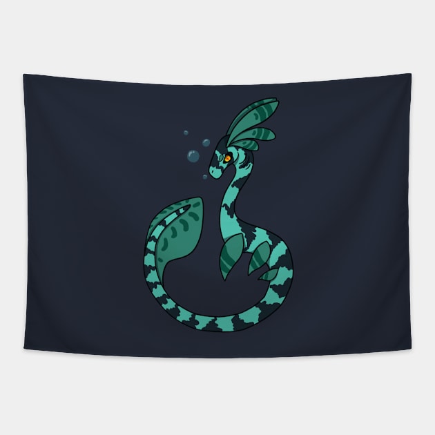 Water Spirit - Seahorse :: Sea Creatures Tapestry by Platinumfrog