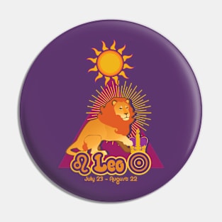 Spirit of Leo Pin