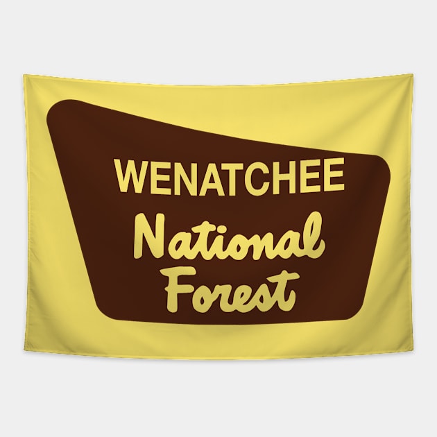 Wenatchee National Forest Tapestry by nylebuss