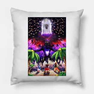 The Final Battle (Kingdom Hearts Poster) Pillow