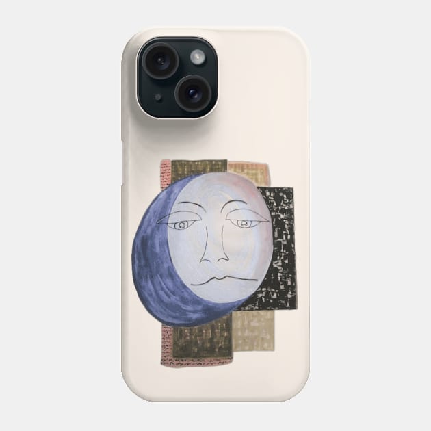 full moon art design Phone Case by JAHART001