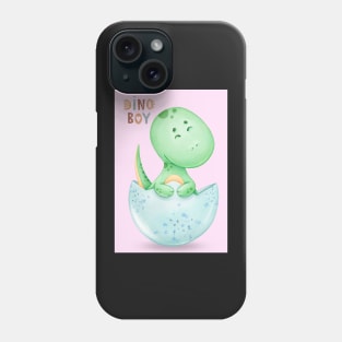 Cute Dino Boy Phone Case