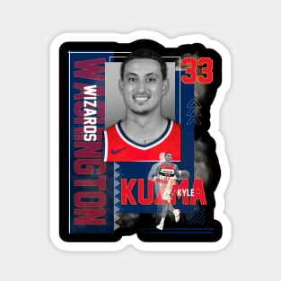 Washington Wizards Kyle Kuzma 33 Magnet