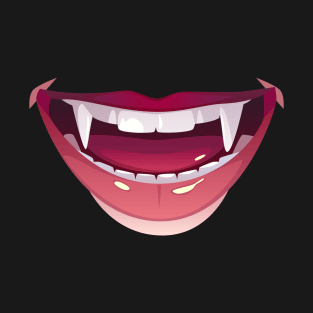 Halloween, Mouth Design T-Shirt