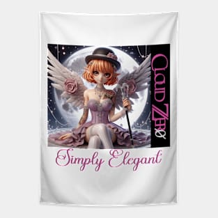 Cloud Zer0 Angel Girl Tapestry