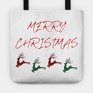 Merry Christmas Reindeer Tote