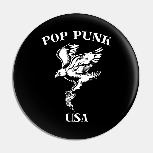 Pop punk USA Pin by popcornpunk