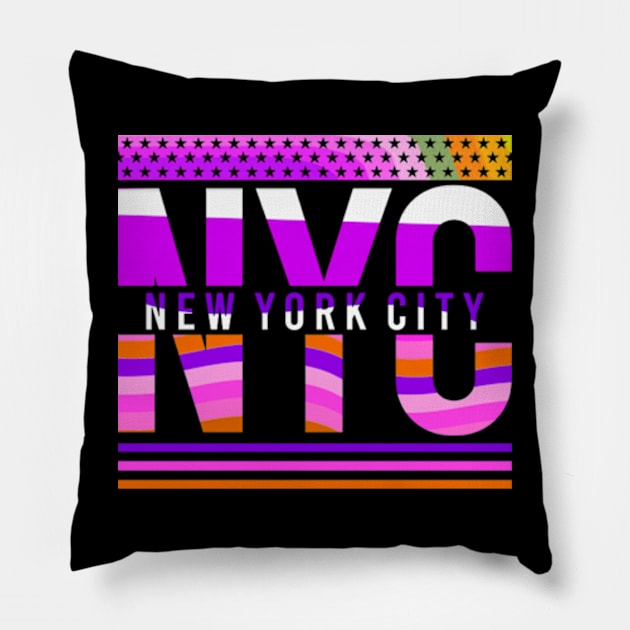 NYC DESIGN Pillow by AbduzGanol