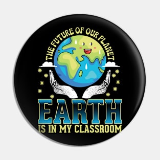 Earth Day Classroom Teacher Environmental Awareness Pin