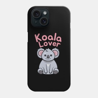 Kawaii Cute Koala Lover Gift Funny Koala Mom Birthday Gift Phone Case
