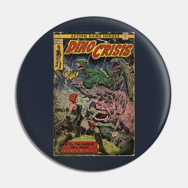 Dino Crisis comic cover fan art Pin by MarkScicluna