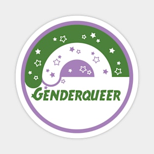 Rainbow Orb [genderqueer] Magnet