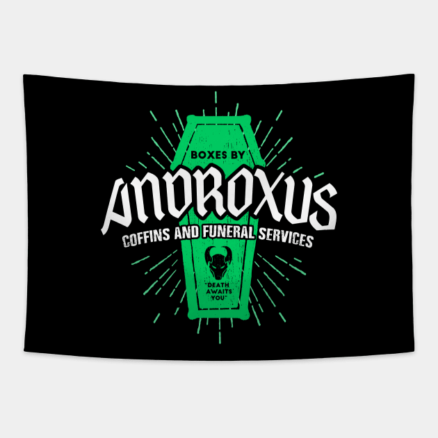 Androxus (light) Paladins Champion Logo Tapestry by dcmjs