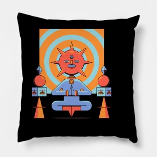 Meditations Lover Art Pillow