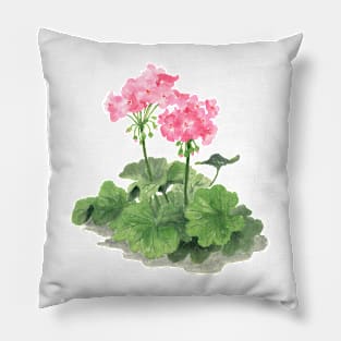 April 24th birthday flower Pillow