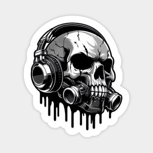 Steampunk skull #2 Magnet