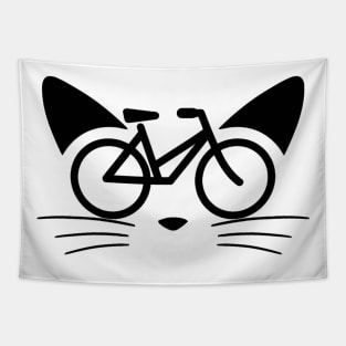 Bicycle Cat Tapestry