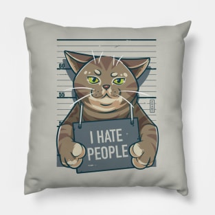 I Hate People Pillow