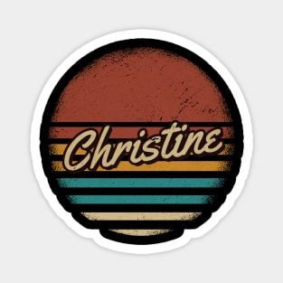 Christine Retro Style Magnet