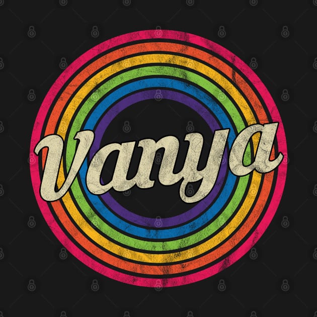 Vanya - Retro Rainbow Faded-Style by MaydenArt