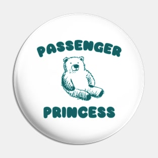 Passenger Princess, Y2K Clothing, Cartoon Meme Top, Gift For Her Y2K Pin