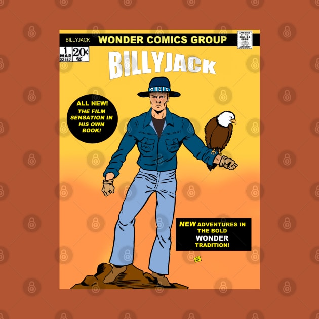 Billy Jack comics by Wonder design