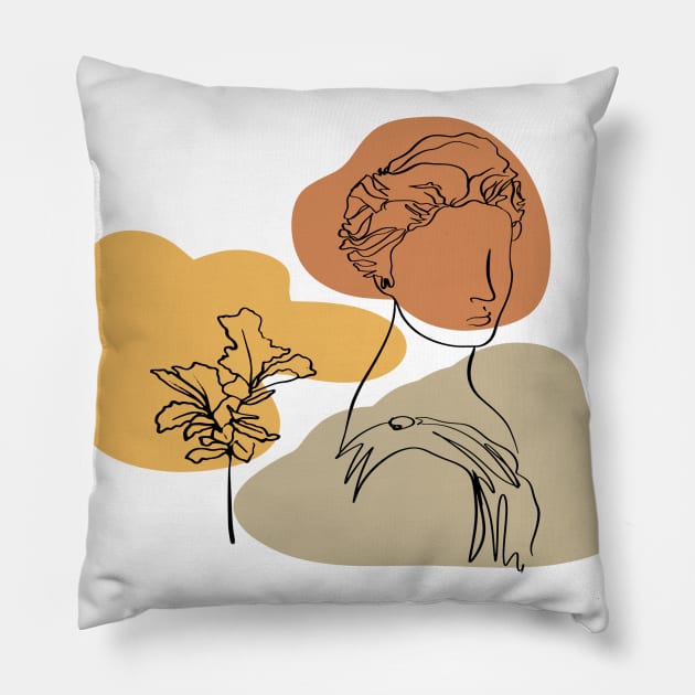 aphrodite Pillow by NJORDUR