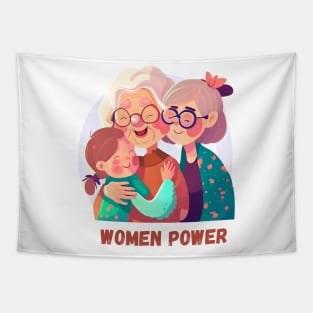 Grandmother, mother and daughter Tapestry