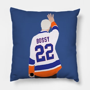 Mike Bossy Islanders Design Pillow