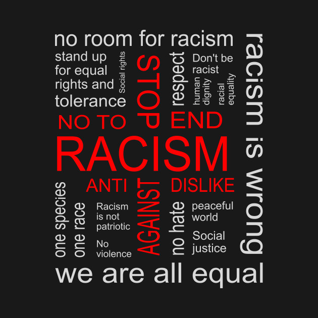 Disover Stop Racism - Anti Racism - T-Shirt