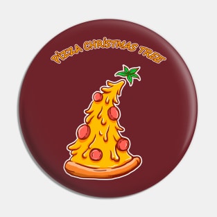 pizza christmas tree Pin