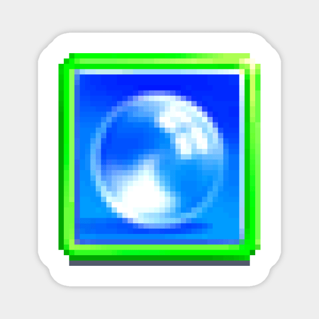 Bubble Sprite Magnet by SpriteGuy95