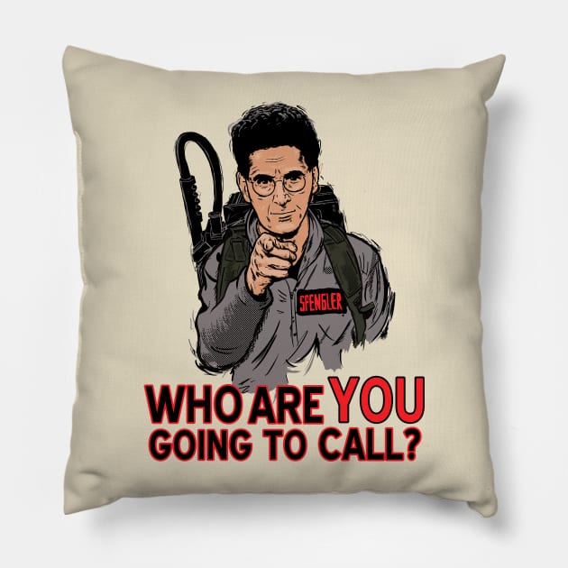 Uncle Spengler Pillow by Moysche