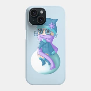 Snowball Girl Phone Case