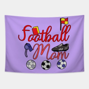 Football Mom Tapestry