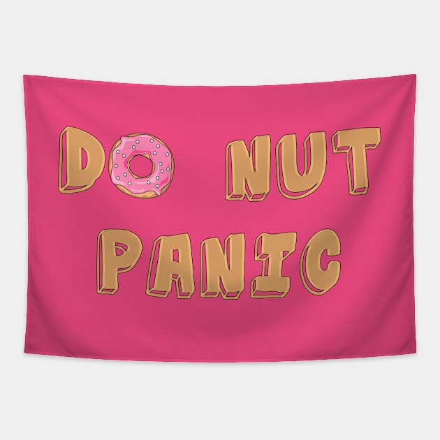 Donut panic Tapestry by hoopoe