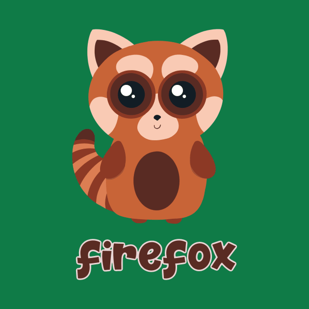 Firefox - Red Panda by WatershipBound