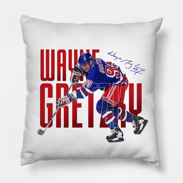 Wayne Gretzky Pillow by Juantamad