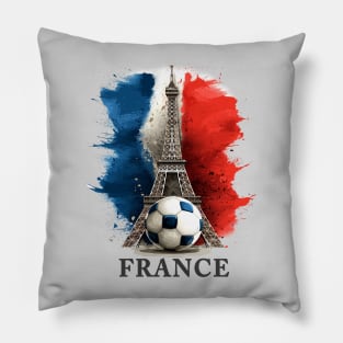France Soccer Team Pillow