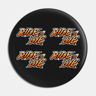 Ride or Die Sticker Pack Pin