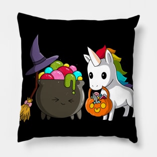Spooky Unicorn Pillow